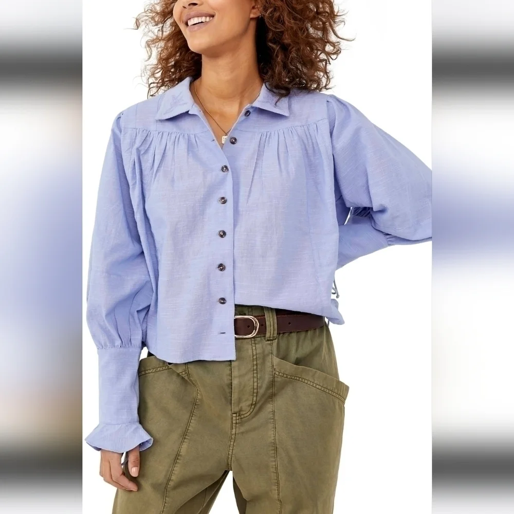 Free People Kiss Kiss Blouse